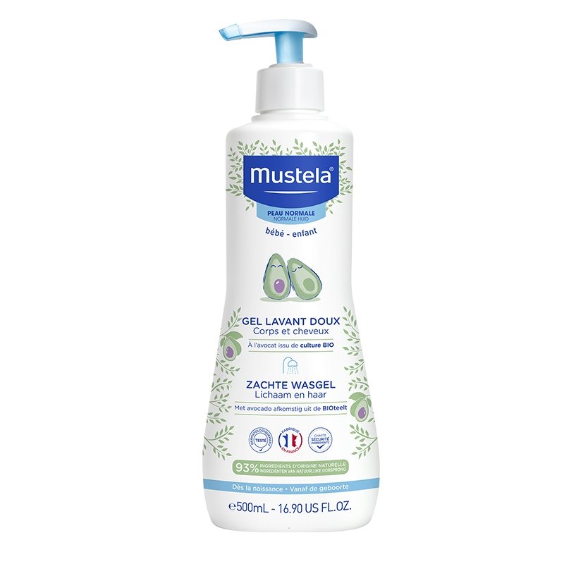 image Mustela gel lavant corps et cheveux 500ML  