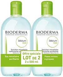image Bioderma Sebium H2O lot 2x500ml